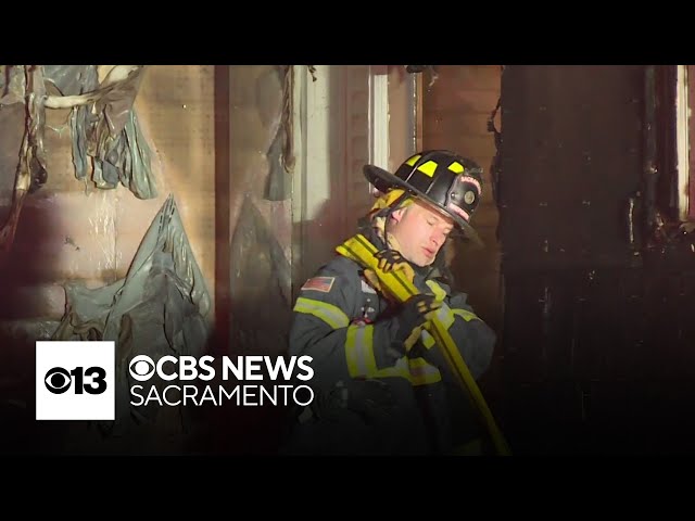 Firefighters douse fire at home under renovation in Sacramento