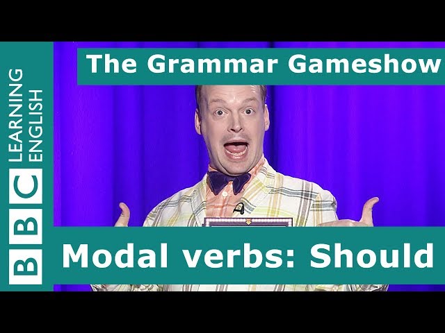 Should: The Grammar Gameshow episode 26. Can you answer all the questions?