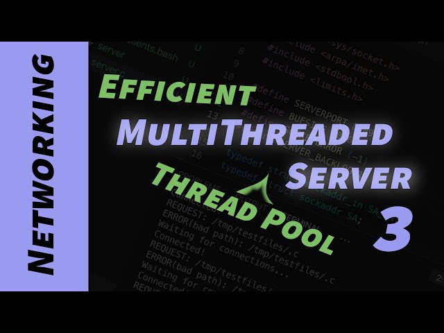 How to write a multithreaded webserver using condition variables (Part 3)