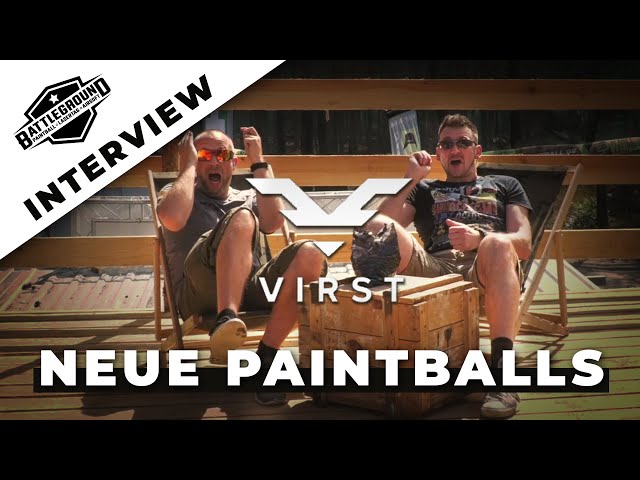 VIRST Paintball / im Interview mit Bertl / Top Paint fürs Scenariobiggame