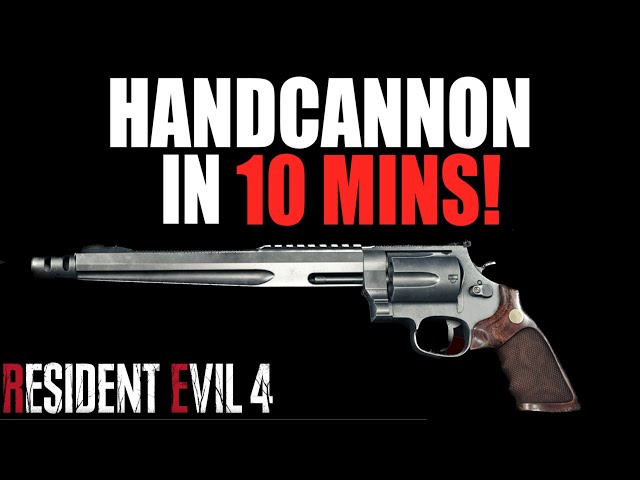 *NEW* Fastest way to get Handcannon in Resident Evil 4 Remake!