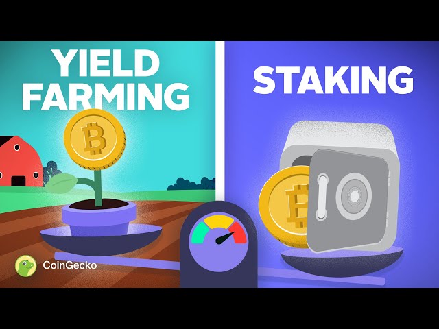 Is Yield Farming DIFFERENT from Staking? Explained in 3 mins