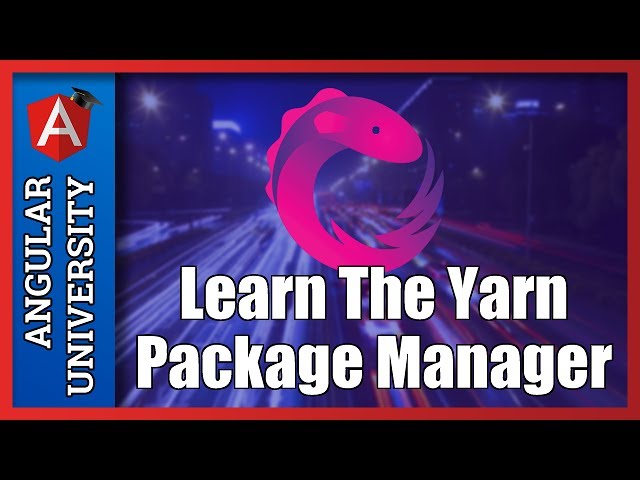 💥 The Yarn Package Manager -  Why Should We Use It ? Learn the Main Reasons, View it In Action