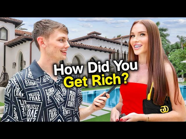 Asking Millionaires How They Got RICH! (Miami)