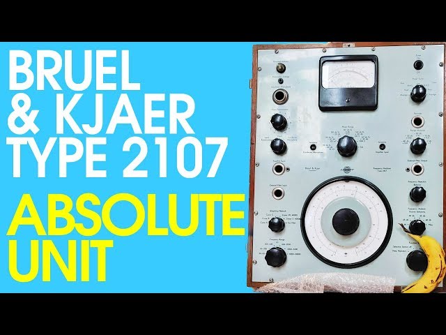 A Most Amazing Analog Filter | Bruel & Kjaer 2107