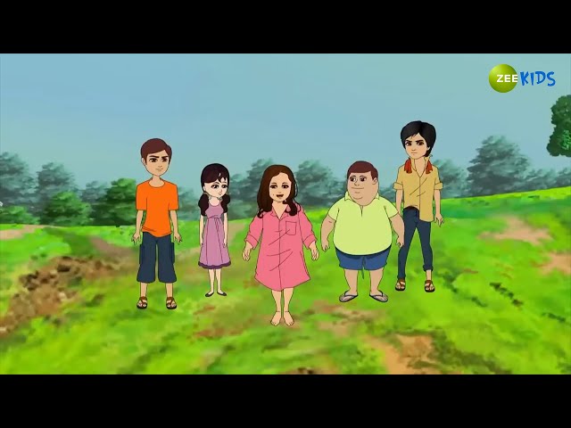 Magic Bhootu and Her Friends Having Fun | Magic Bhootu | Super Power Kids Show | Zee Kids