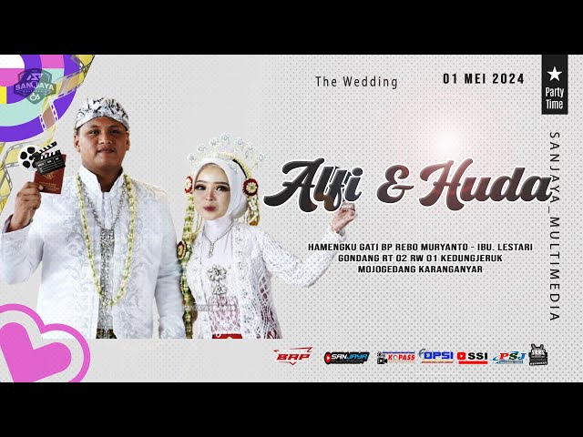 Live  - Pernikahan "ALFI & HUDA "Putra BAP AUDIO || SANJAYA - Gondang 01 MEI 2024