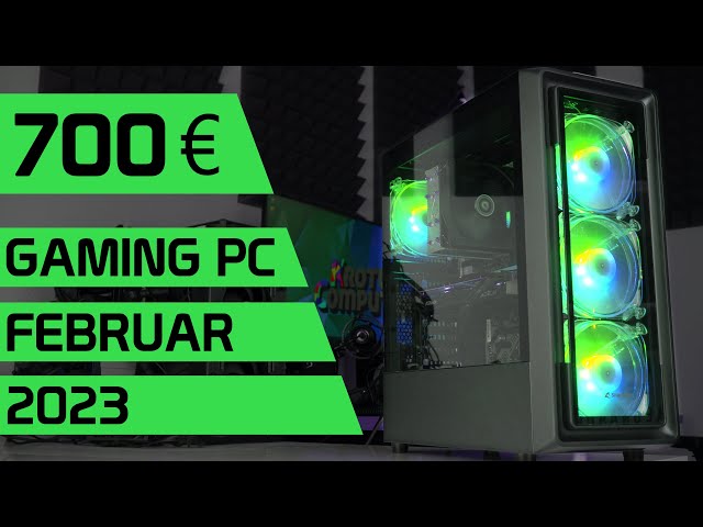 Weniger solltest du nicht ausgeben! Der beste Gaming PC unter 700€! Kaufberatung Februar 2023