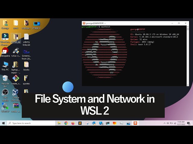 How The File System and Network Works in WSL 2 Ubuntu Linux