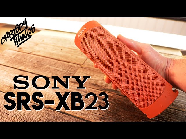Sony SRS-XB23 REVIEW & SOUND TEST comparison with JBL Flip 5!