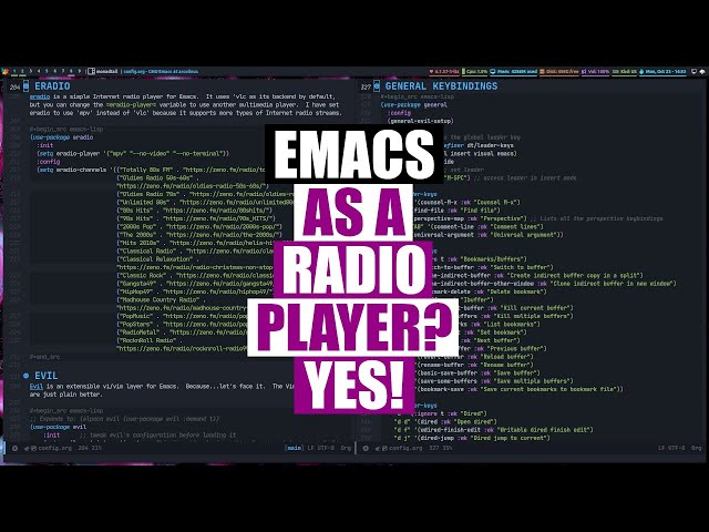 Listen To Internet Radio With Emacs And Eradio