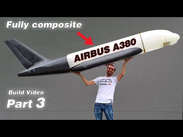 Building a giant AIRBUS A380 RC Airliner| Part 3