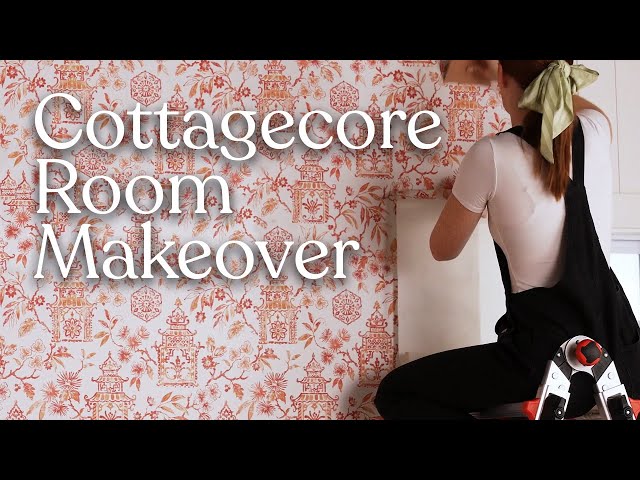 Cozy Cottagecore Room Makeover (ASMR-Style) | The Slow Build
