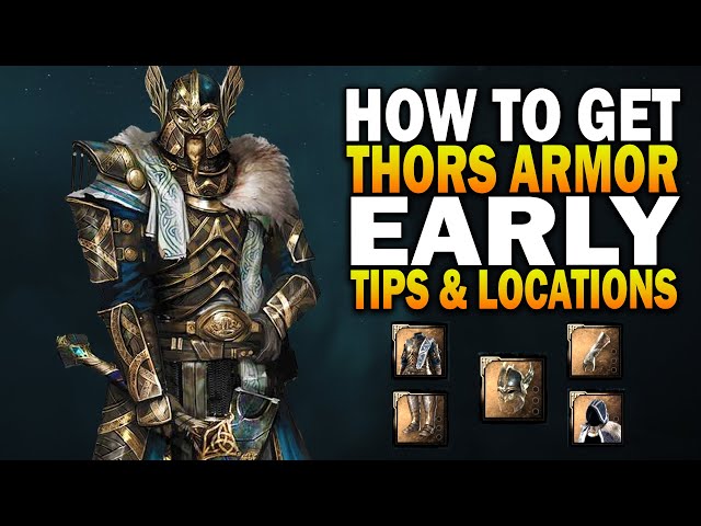 How To Get Thor's Armor EARLY! Tips That Will Save Your Life - Assassin's Creed Valhalla
