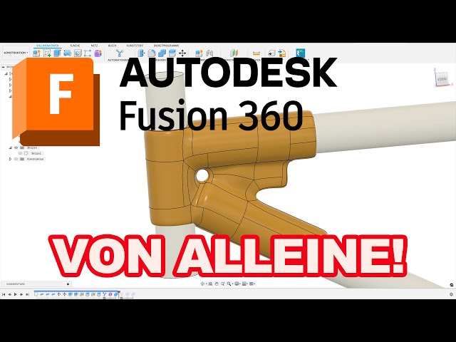 Nie wieder konstruieren! Fusion 360 Automatisch Design
