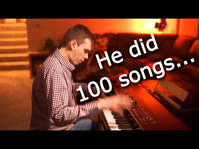 100 PIANO TUNES - 1 PIANIST (in 30 minutes)