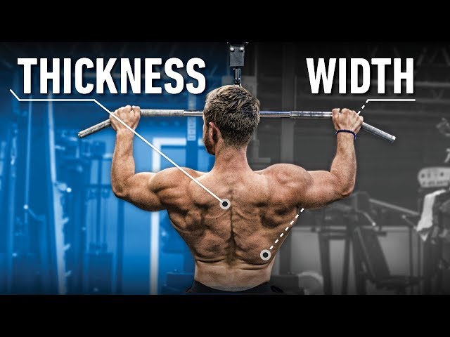 How To Train Back WIDTH vs THICKNESS (Close vs Wide Grip? Rows or Pullups?)
