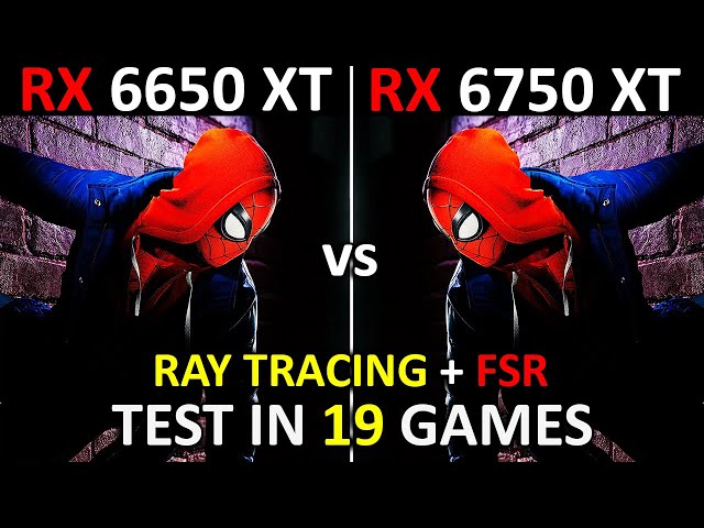RX 6650 XT vs RX 6750 XT | Test in 19 Games | 1080p - 1440p | How Big Is The Difference? 🤔 | 2024