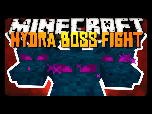 Minecraft: HYDRA BOSS BATTLE w/ Command Blocks!