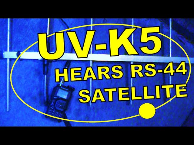 Quansheng UV-K5 hears Russian SSB satellite