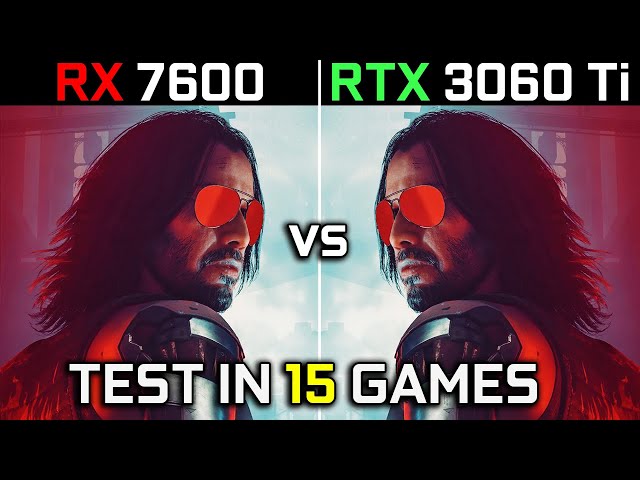 RX 7600 vs RTX 3060 Ti | Test in 15 Games | 1080p - 1440p | Performance Battle! 🔥 | 2023