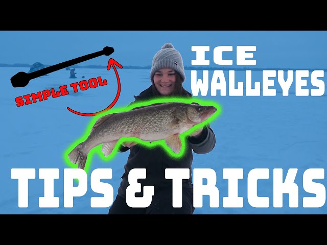 Walleye Ice Fishing Tips