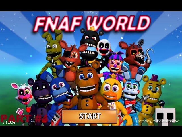 Adventure awaits!: FNaF World (Five Nights at Freddy's) (part four)
