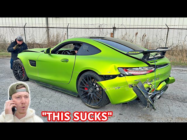 We Bought A Wrecked Mercedes From Copart And They Take It Back!