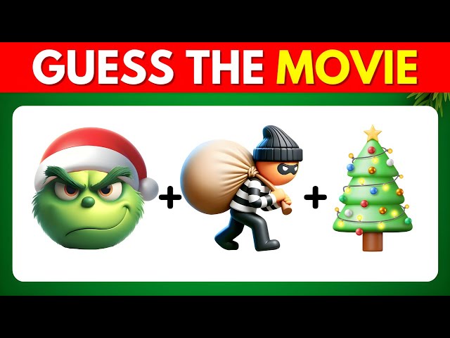 Can You Guess the CHRISTMAS Film By Emoji? 🎅🎄| Christmas Trivia
