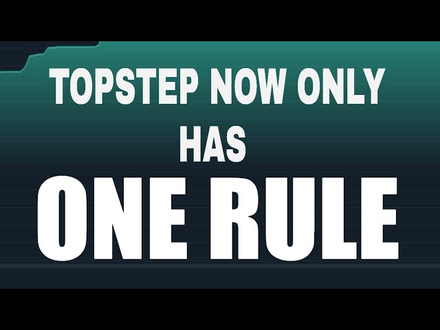 TOPSTEP NOW ONLY HAS ONE STEP! @TopstepOfficial #futures #topstep #topsteptrader