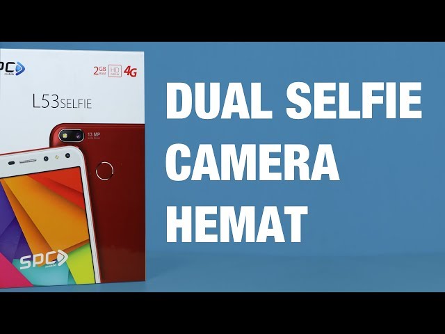 UNBOXING SPC L53 Selfie: Ponsel DUAL Kamera SELFIE Murah Besutan BRAND LOKAL