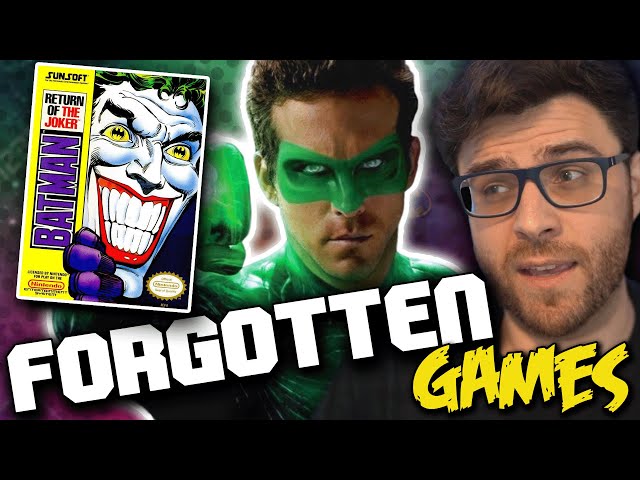 Forgotten DC and Batman Video Games