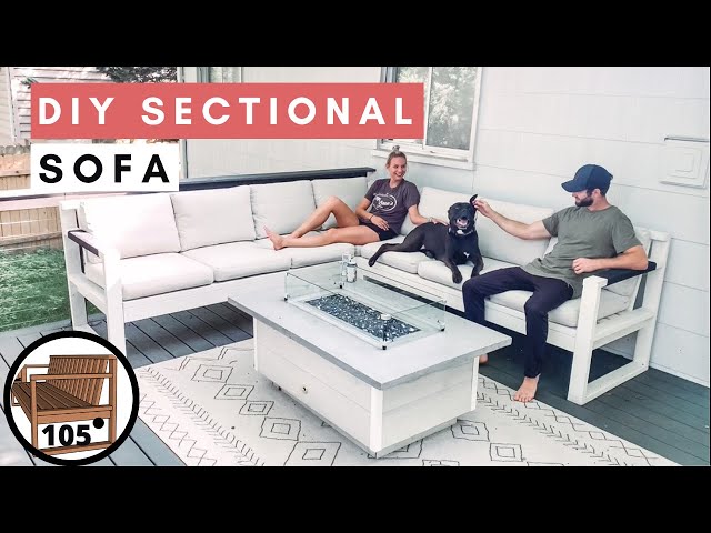 How to Build a DIY Sectional Sofa (Free Couch Plans + Angled Backrest Design)