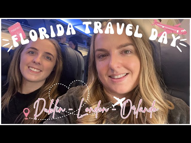 Florida Travel Day Vlog | June 2023 | BA Premium Economy & Aer Lingus