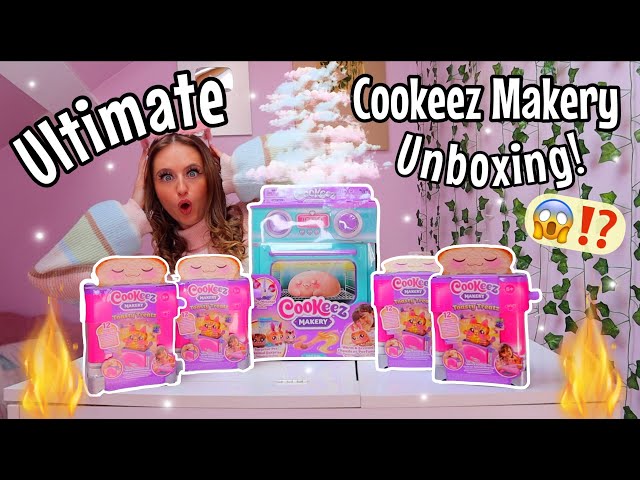UNBOXING THE *VIRAL* GIANT MYSTERY COOKEEZ MAKERY OVEN AND TOASTY TREATZ!!😱👩🏻‍🍳🍞⁉️✨(MUST SEE!!🫢)