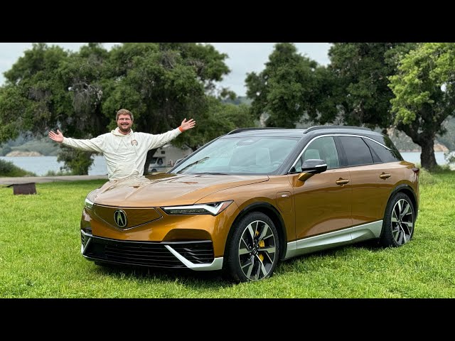 I Drive Acura's New Electric SUV For The First Time! ZDX Type S Full Tour, Charging, & Road Test