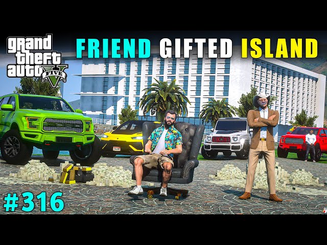 MICHAEL'S NEW PRIVATE ISLAND AS A GIFT | GTA V GAMEPLAY #316 | GTA 5