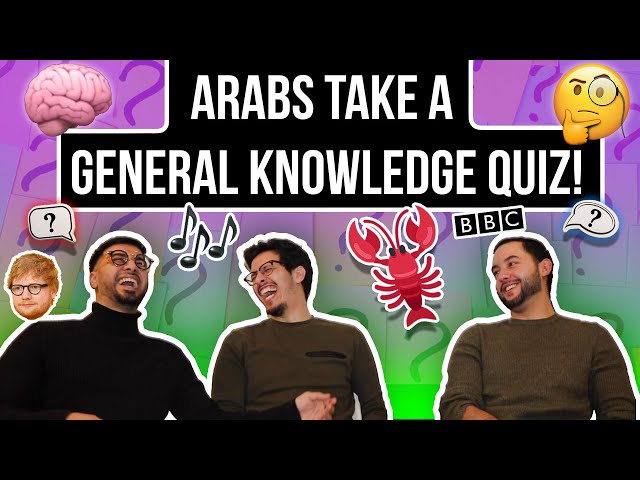 Arabs take a general knowledge quiz