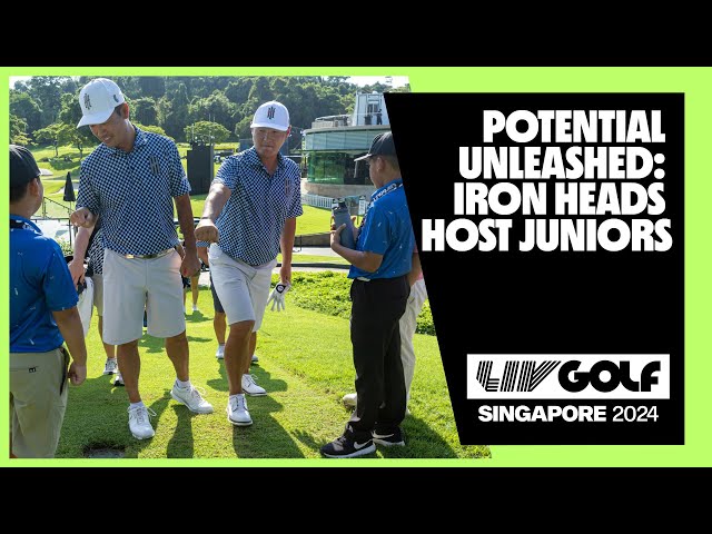 Potential Unleashed: Iron Heads Host Junior Golfers | LIV Golf Singapore