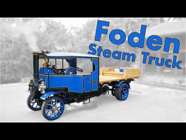 This 1/2 Scale Foden Steam Truck is a Glorious Reminder of Britain's Steam Days