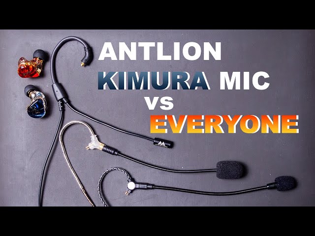 Antlion Kimura IEM Mic vs Kinera Gramr & Ethos MKII Boom Mics