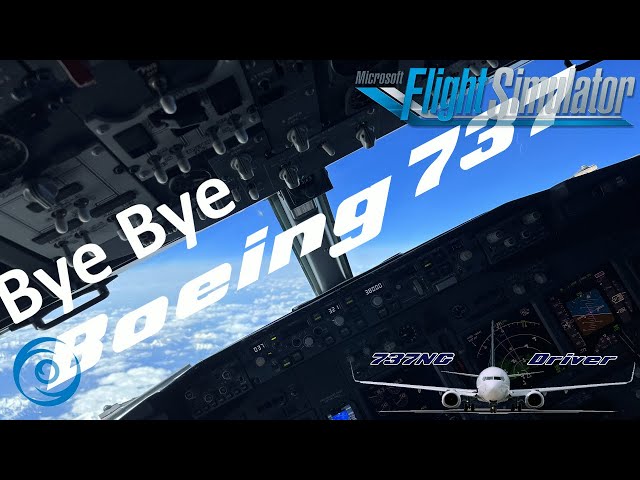 Bye Bye Boeing 737 | My last B737 Livestream (as a 737 Pilot)