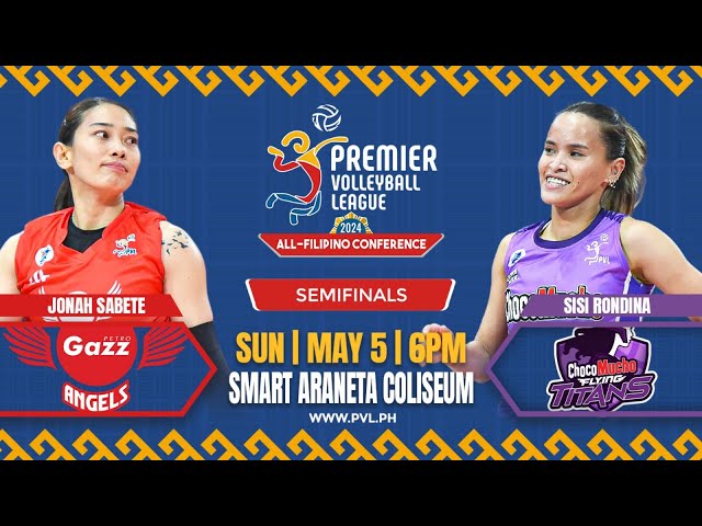CHOCO MUCHO vs. PETRO GAZZ - Full Match | Semifinals | 2024 PVL All-Filipino Conference