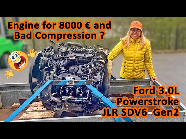 Compression Test - JLR SDV6 Gen2 - Ford 3.0L Powerstroke Diesel / S5-EP18