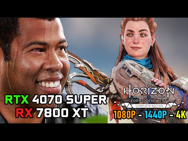 Horizon Forbidden West PC | RTX 4070 Super | RX 7800 XT | Insane Optimization | 1440P-4K | Benchmark