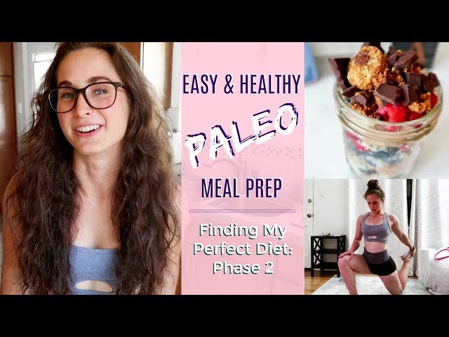 EASY & HEALTHY MEAL PREP | Finding My Best Diet with MissFitAndNerdy