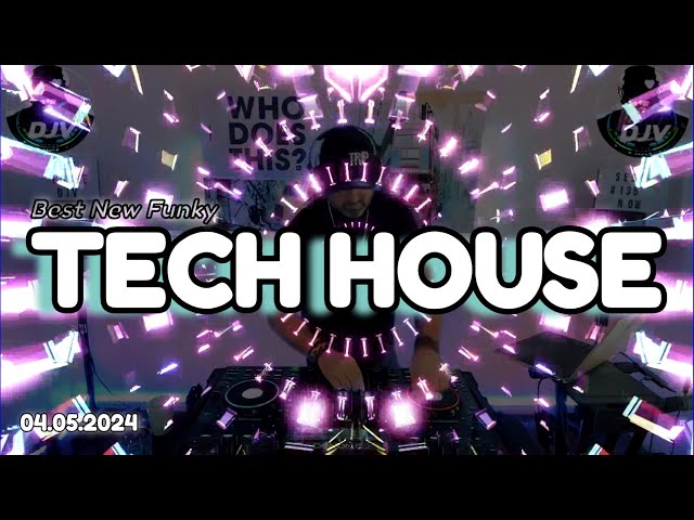 Best Funky TECH House Mix - DJV Power Energy #techhouse #remix #housemusic