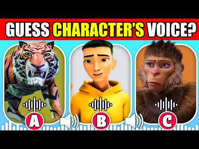 Guess the Voice! | The Tiger's Apprentice Movie | Tom Lee, Dragon, Monkey