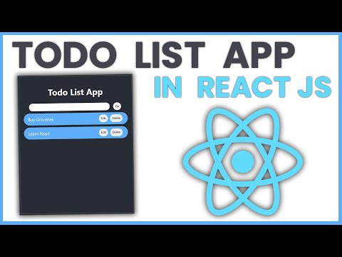 Todo List App in React JS