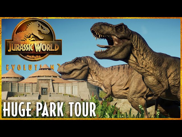 MASSIVE Park Full Of Our FAVORITE DINOSAURS | Jurassic World Evolution 2 Park Tour